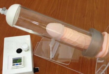 pompe à vide pour agrandir le pénis
